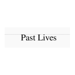 Past Lives钢琴简谱 数字双手 Garret Borns/T. Schleiter