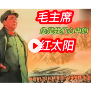 毛主席您是我们心中的红太阳-C调简单版钢琴谱
