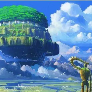 君をのせて钢琴简谱 数字双手 宫崎骏