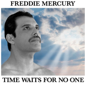 Time Waits For No One - Freddie Mercury-钢琴谱