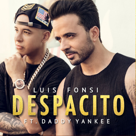 Despacito，原调D调独奏谱带歌词和弦标记，Luis Fonsi (路易斯·冯西)/Daddy Yankee