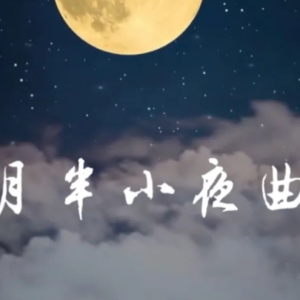 月半小夜曲 （C调简易版） 和弦＋歌词-钢琴谱