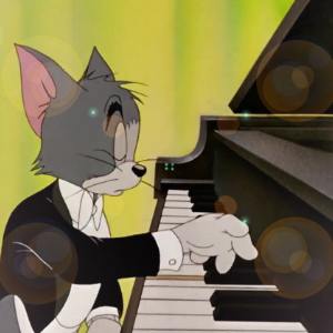 键盘上的猫咪和老鼠钢琴简谱 数字双手