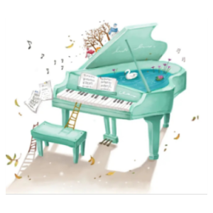 往返圆舞曲钢琴简谱 数字双手