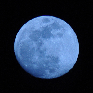 Blue Moon钢琴简谱 数字双手