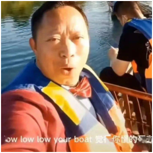 Row row row your boat（刘涛栓Q版）-钢琴谱