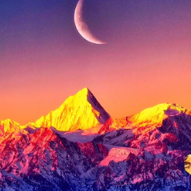 HILLS OF PURPLE HEATHER