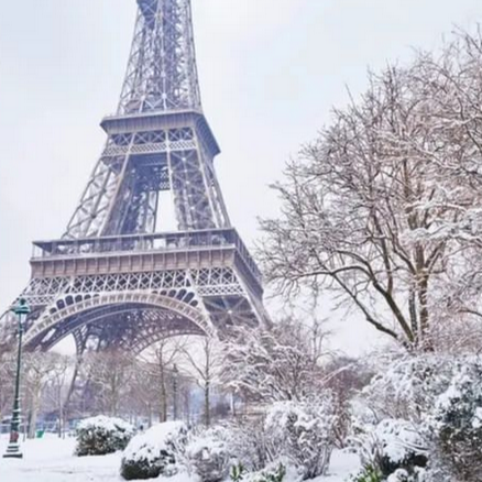 冬日的巴黎-钢琴谱