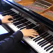 Unravel钢琴简谱 数字双手
