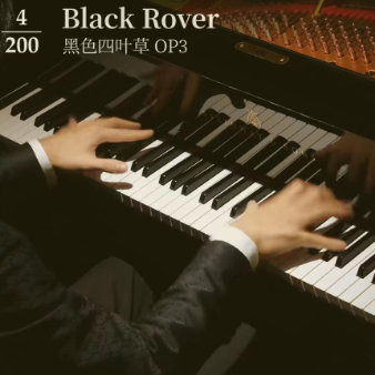 Black Rover钢琴简谱 数字双手 animenzzz