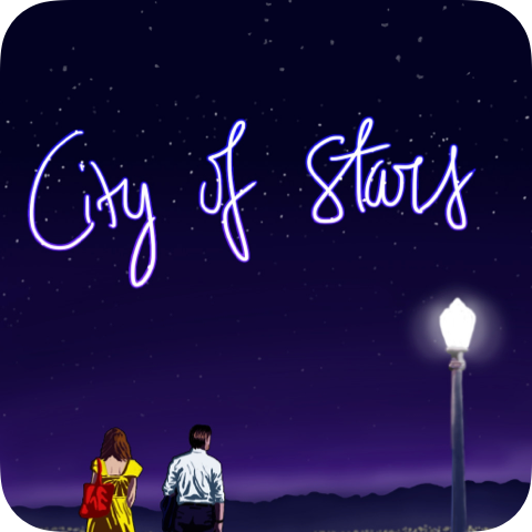 City of stars-钢琴谱