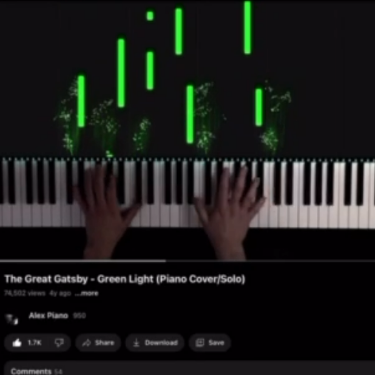 THE GREAT GATSBY钢琴简谱 数字双手
