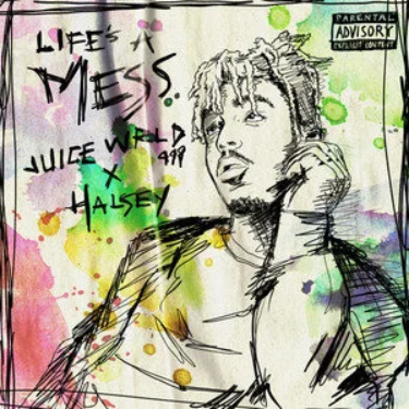 Life's A Mess (Explicit) - Juice WRLD/Halsey-钢琴谱