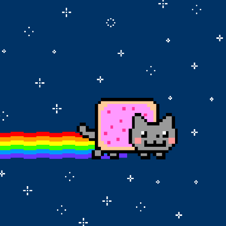 Nyan Cat-《彩虹猫》-钢琴独奏-钢琴谱