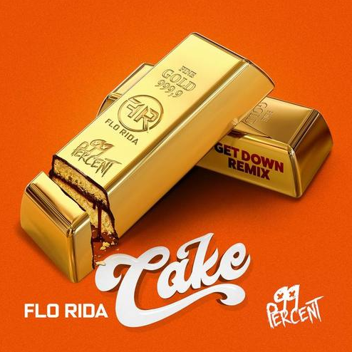 Flo Rida、99 Percent 《Cake》入门C调简单版-钢琴谱