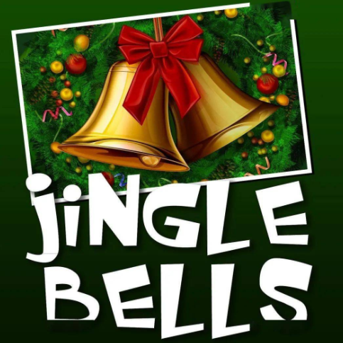Jingle Bells 铃儿响叮当 四手联弹 简单版 带歌词和弦标记-钢琴谱