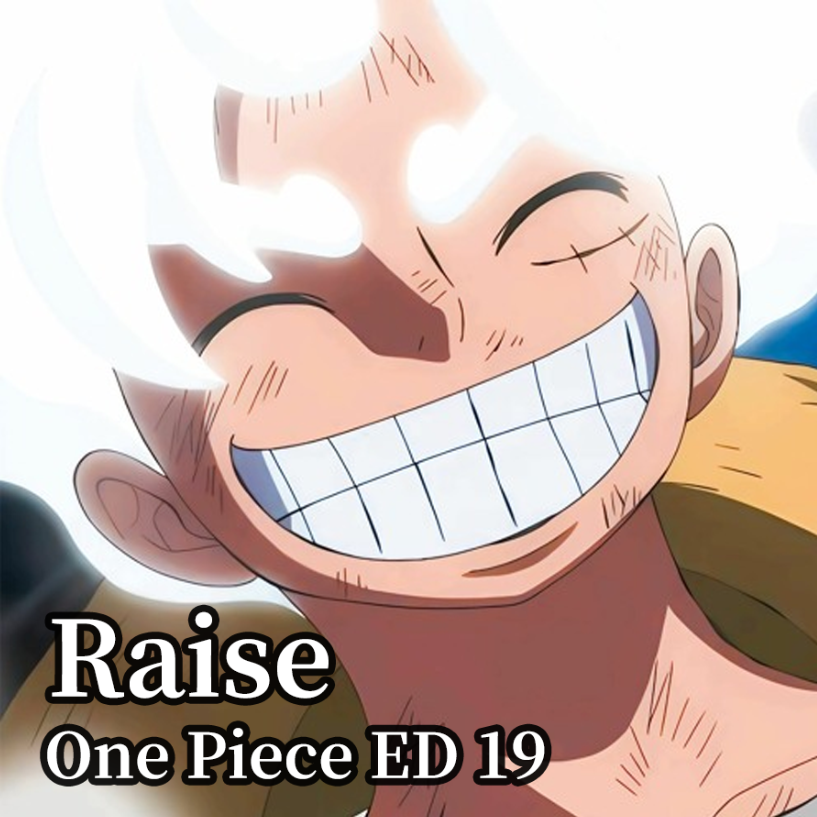 「Raise」海贼王 One Piece ED 19 初级-钢琴谱
