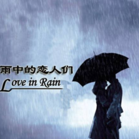 雨中的恋人们-原调带歌词-钢琴谱
