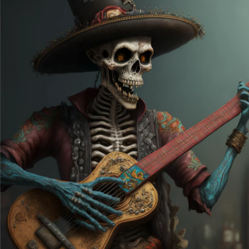 酷酷的骷髅//The Cool Skeleton【愉快】-钢琴谱