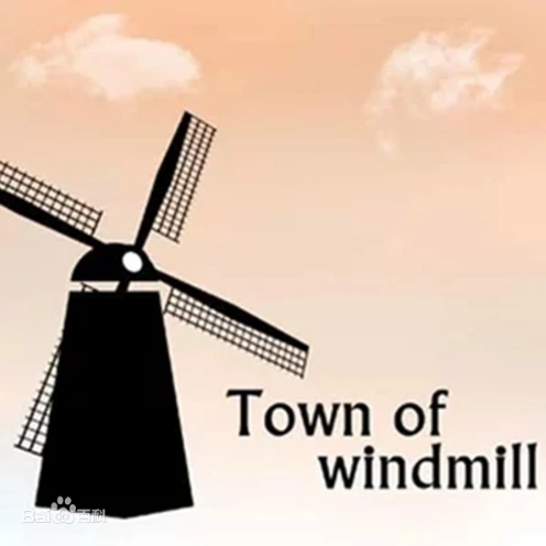 风车小镇《Town of windmill》C调简易版-钢琴谱