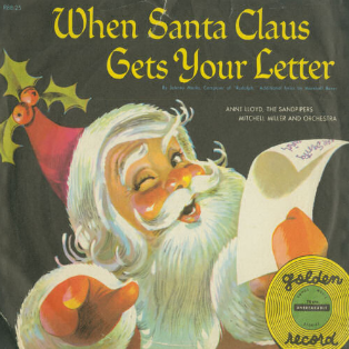 When Santa Claus Gets Your Letter 圣诞儿童歌曲 简易版带指法 拜厄程度可弹-钢琴谱