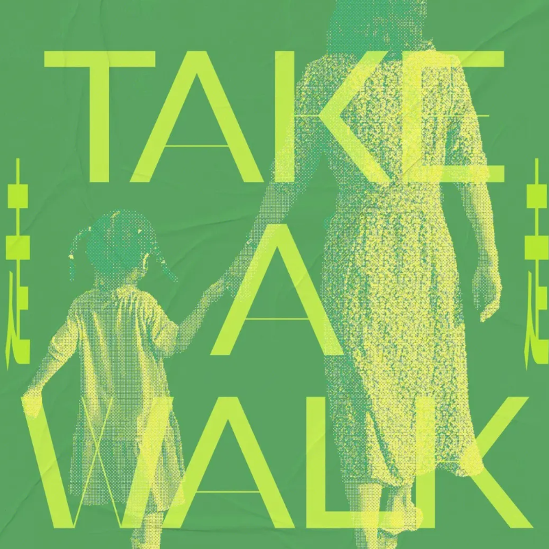 take a walk-简易初级带指法 易上手-钢琴谱