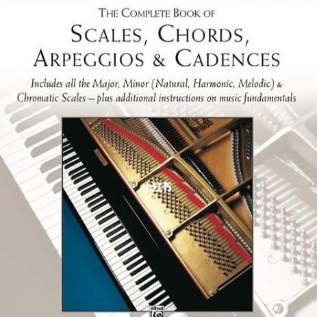 耶夫.曼欧基安 Scales, Arpeggios, and Cadences 音阶和弦琶音练习 原版带指法 全集 Jeff Manookian钢琴谱