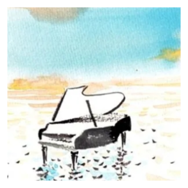 缓慢的小海湾钢琴简谱 数字双手