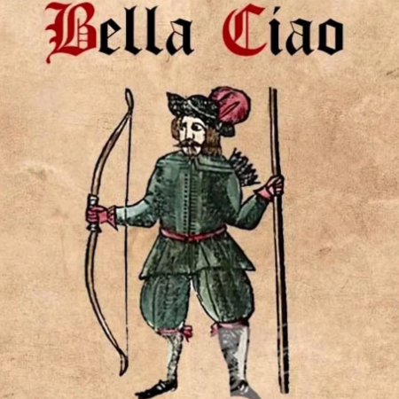 Bella Ciao清唱F调-钢琴谱