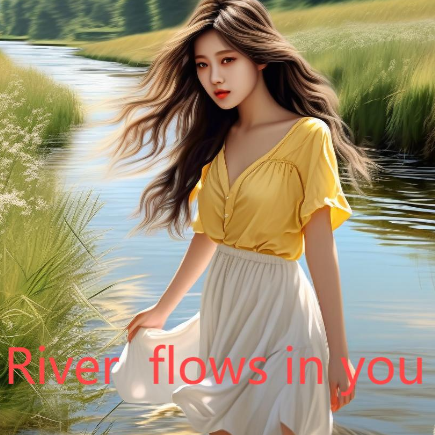 River flows in you-钢琴谱