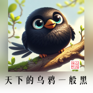 小炎同学《天下的乌鸦一般黑》——完整优化版-钢琴谱