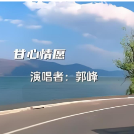 甘心情愿  C调简易版  郭峰  流行经典-钢琴谱