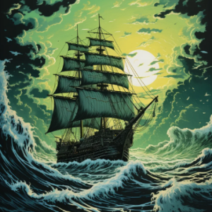 波涛汹涌的大海/The Stormy Sea 【冒险】钢琴谱