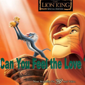 can you feel the love tonight钢琴简谱 数字双手