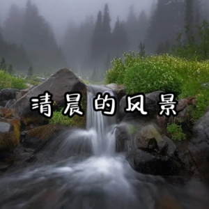 清晨的风景钢琴简谱 数字双手