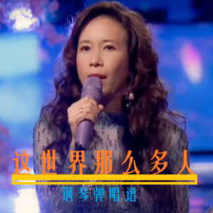 这世界那么多人钢琴简谱 数字双手
