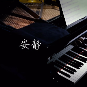安静钢琴简谱 数字双手