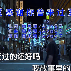 感谢你曾来过（原版）