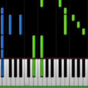 Playing Only Black Keys钢琴简谱 数字双手