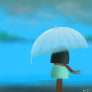 下着雨的海钢琴简谱 数字双手 郁可唯