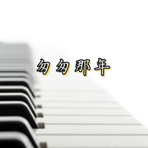 匆匆那年钢琴简谱 数字双手 林夕