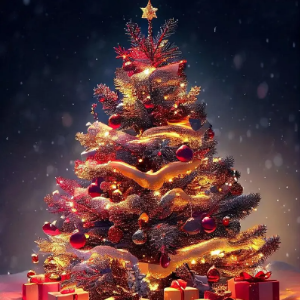 【四手联弹】Rocking Around The Christmas Tree-圣诞歌曲-钢琴谱