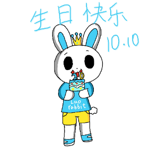 生日快乐歌（罗兔兔四手联弹版）（祝罗兔兔20岁生日快乐！）-钢琴谱