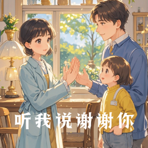 听我说谢谢你 C调精编简易版 李昕融 抖音热歌-钢琴谱
