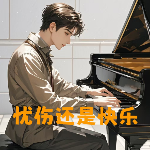 忧伤还是快乐钢琴简谱 数字双手