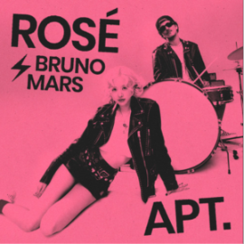 APT 原调简易版 ROSÉ,Bruno Mars