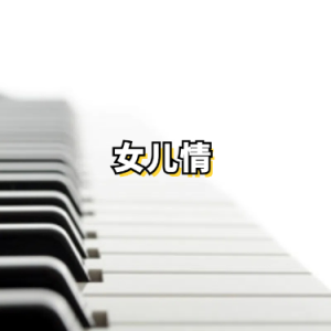 女儿情钢琴简谱 数字双手