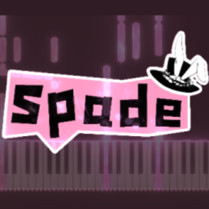 Spade钢琴简谱 数字双手 白日已烬