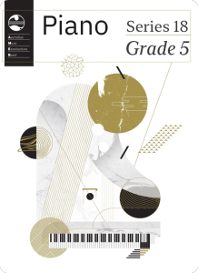 AMEB考级古典 Piano Series18 Grade5-钢琴谱
