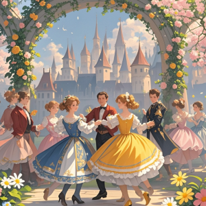 Tivoli gardens钢琴简谱 数字双手